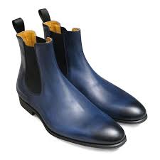 Nordstrom david chelsea boot (men) now: Men Navy Blue Genuine Leather Chelsea Boot Men Leather Ankle Boots Men Boots Men Leather Chelsea Boots