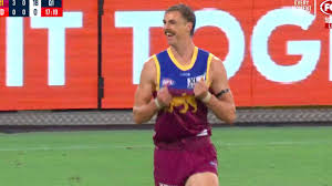 You'll find the latest in officially licensed and endorsed brisbane lions afl merchandise here. Afl News 2021 Joe Daniher Brisbane Lions Goal Celebration Essendon