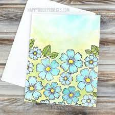There are hundreds of easy watercolor painting ideas for beginners that you can try out without any hassle. Diy Greeting Cards Easy Watercolor Cards Happy Hour Projects