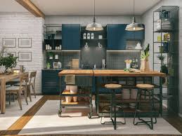 This simple kitchen with a concrete design is absolutely everything! Kitchen Design Ideas Which