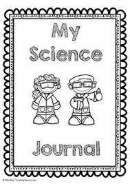 This Is A Choice Of 2 Different Science Journal Covers For Kindergarten Students It Could Be Used Science Journal Cover Science Journal Writing Journal Covers