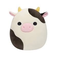 Amazon.com: Squishmallows SQCR05373 7.5-Inch-Connor The Black and White Cow,  Multicolour : Toys \u0026 Games