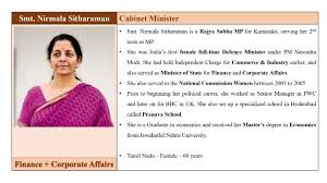 Tamil nadu minister list 1. Cabinet Ministers Of India 2019 Complete List Of Ministers In Narendra Modi Cabinet
