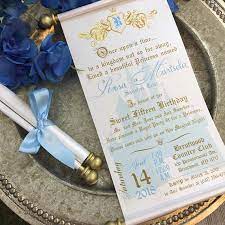 Princess Sweet 16 Scroll Set Of 10 Cinderella Wedding Invitation Handmade Prince Swe Cinderella Wedding Invitations Quince Invitations Cinderella Invitations