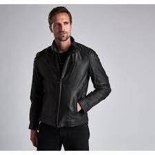 Barbour International Marlon Mens Leather Jacket Mens From Cho Fashion And Lifestyle Uk