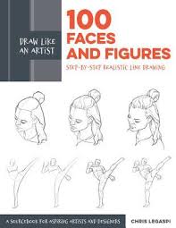 Draw Like An Artist 100 Faces And Figures Step By Step Realistic Line Drawing A Sketching Guide For Aspiring Artists And Designers By Chris Legaspi Glenn will methodically guide you through the structure and features of the head. draw like an artist 100 faces and