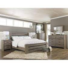 Scott white four piece bedroom set $ 1,499.99. Signature Design By Ashley Zelen 5 Piece King Bedroom Set Nebraska Furniture Mart