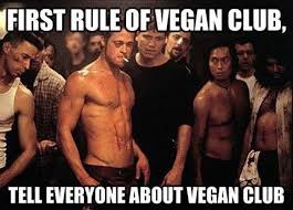 The First Rule Of Vegan Club Brad Pitt Fight Club Fight Club Workout