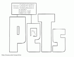 You can use our amazing online tool to color and edit the following sea life coloring pages. The Secret Life Of Pets Coloring Pages Coloring Home