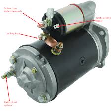 The starter block implements a starter assembly as a separately excited dc motor, permanent magnet dc motor, or series connection dc motor. Starter Motor Wiring On A 1993 Jcb 3cx