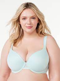 Joyspun Women's & Women's Plus Size Underwire T-Shirt Bra, Sizes 38DD to  46DDD - Walmart.com