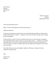 Lettre de résiliation d'un contrat : Lettre Resiliation Assurance Vie Notre Modele Gratuit Mise A Jour 2021