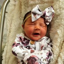 What did you do with your favorite newborn swaddle or outfit? Swipe to see  the most adorable keepsake ever!!! 💚 🐻 We are obsessed with  @sewsassycreation idea to turn this sweet boy's