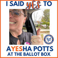 Ayesha Potts for Troy School Board