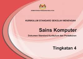 Asas sains komputer tingkatan 2: Dskp Sains Komputer Tingkatan 4 Flip Ebook Pages 1 50 Anyflip Anyflip