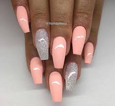 Richmond x este un parfum floral fructat john richmond este un designer englez. Pin By Amanda Richmond On Unas Peach Nails Gel Nail Art Designs Pink Nails