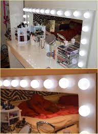 This instructable is of a vanity mirror with lights that was a fun project to make. Pin On Sminkspegel