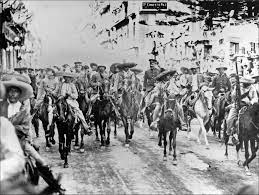 Pancho Villa Y Zapata Entrando Triunfantes A Ciudad De Mexico Mexico History Mexican Revolution Mexico