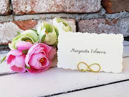 With lots of place cards, escort card holders, and more for you to choose from, you will be able to make it easy for your guests to find their seat, all with a stylish flourish to match the theme of your event! Amazon Com Infinity Place Card Holder Escort Card Holder Name Tag Holder Wedding Guest Name Card Holder Place To Sit Guest Holder Set Of 12 Handmade