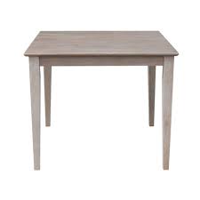 Maybe you would like to learn more about one of these? Solid Wood 36 X 36 Dining Table Weathered Gray International Concepts Target