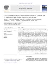 Though she is an intelligent and beautiful child, she has to hide her intelligence and suffers through years, hoping to avenge for her mom. Pdf Cloud Episode Propagation Over The Indonesian Maritime Continent From 10 Years Of Infrared Brightness Temperature Observations