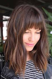 Now is fringe season, expert hair stylist, dionne smith, told glamour. 50 Nice And Flattering Hairstyles With Bangs Lovehairstyles Com