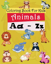 These are suitable for toddlers, preschool and kindergarten. Coloring Book For Kids Animals A Z Coloring Pages Freestyle N B Coloring Pages Free 9781548014988 Amazon Com Books