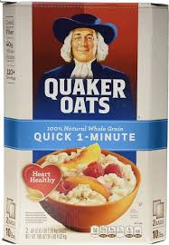 Quaker old fashioned oats 42 oz canister walmart com. Quick Minute Oatmeal Quaker Oats