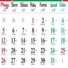Selain itu juga dilengkapi dengan kalender jawa dan hari pasaran. Kalender Hijriyah 2020 Shopee Indonesia