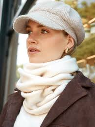 Buy Cream Cord Baker Hat from the Next UK online shop