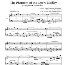 ♫ en este vídeo podrás encontrar como tocar tus canciones favoritas en violín, sheet music,tab de violin y mucho mas, utilizando un método de aprendizaje tot. Phantom Of The Opera Medley Piano Solo By Lindsey Stirling Piano Solos
