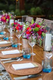 Mexican Inspired Wedding Table Decor Http Www Stylemepretty Com Destination Wed Mexican Inspired Wedding Mexican Themed Weddings Mexican Wedding Decorations