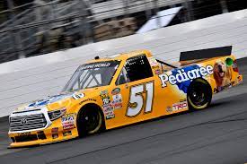 Points awarded in the first two stages Todd Gilliland No 51 Pedigree Tundra Ncwts Phoenix Advance