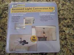 The conversion kit led is designed for use in emergency luminaries in conjunction with led modules and led control gear from all manufacturers. Anythingology Finished Lanterns Recessed Light Conversion Kit Can Lights Metal Hanging Lights