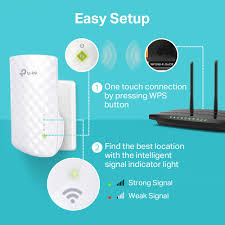 Once the range extender starts up and the lights become solid, connect your pc to the default network of the range. Re220 Ac750 Wifi Range Extender Tp Link