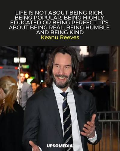 Keanu Reeves is one of the most beloved actors in Hollywood due to his humility, empathy, and genuine approach to life, reminding us that being real and kind is worth more than