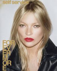 Kate Moss is the Cover Star of Self Service Fall Winter 2018.19 Issue