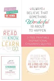 If you want your children to be intelligent, read them fairy tales. 5 Free Printable Inspirational Children S Quotes