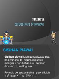 163.6 adalah titik tengah bagi keseluruhan data tersebut atau kita tulis. Sisihan Piawai