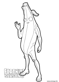 10 beau coloriage fortnite a imprimer ausmalbilder. Coloriage Fortnite Saison 8 Skin Banane Fortnite Cute766
