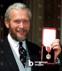 Image of Round-the-world yachtsman Sir Robin Knox-Johnston who received his  knighthood from