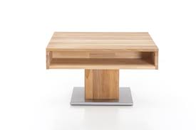 Beistelltisch kernbuche massiv rechteckig schwarz, buchefarben. Zeitloser Couchtisch Elias Kernbuche Massiv Geolt 75x75 Cm Fun Mobel