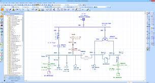 Open an wiring diagram or circuit drawing template—not just a blank screen. Intelligent Electrical One Line Diagram Etap