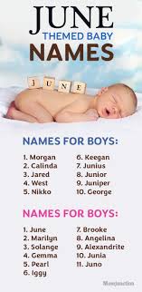 21 Adorable June Baby Names For Girls And Boys Baby Names Baby Girl Names Best Girl Names