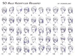 The ultimate guide to learn how to draw hair for any hairstyles, especially for anime and manga with 10 easy art tips! 50 Male Hairstyles Revamped By Orangenuke On Deviantart Anime Boy Hair Manga Hair Guy Drawing