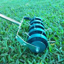 If you need to cover larger ground and want to do this quickly and. Rolling Lawn Aerator Buy Online Save Free Sg Delivery