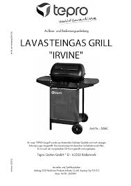 Tepro Irvine Manual