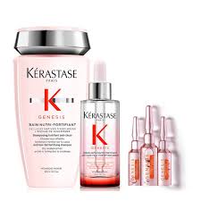 Lave et ralentit la chute de cheveux*. Pack Anti Chute Genesis Kerastase Soins Anti Chute Coiffstore Fr