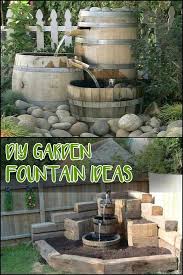 Add A Water Feature To Your Outdoor Space Be Inspired To Build Your Own By Heading Over To Outdoor Water Features Backyard Water Feature Diy Garden Fountains