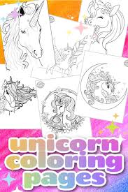 The unicorn is in profile, only a bust and the wings are visible, with a lovely spray of rambling roses at the bottom of the picture. 6 Amazing Unicorn Coloring Pages For Kids Free To Download Print